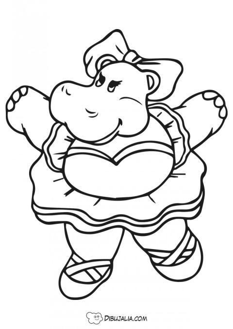 Hipopotama bailarina