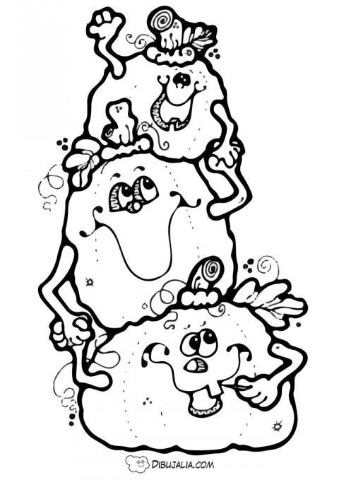 Calabazas pumpkins divertidas