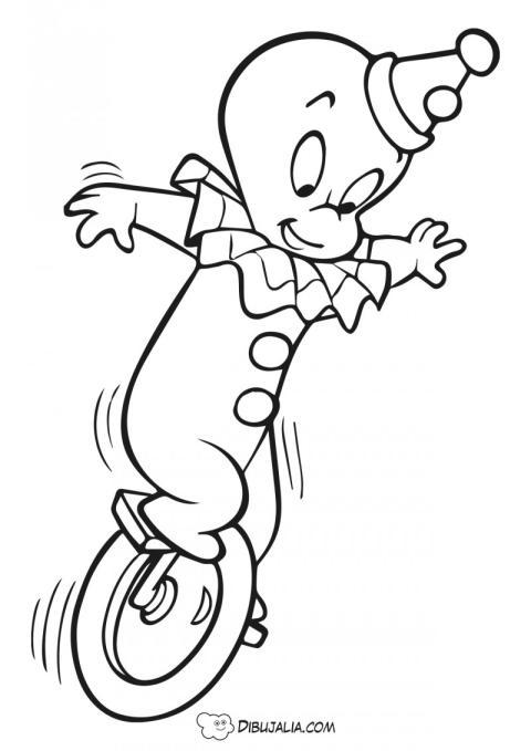 Fantasma Casper monociclo