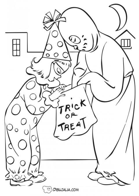 Halloween truco trato
