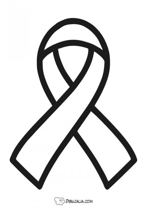 Lazo solidario colorear eventos