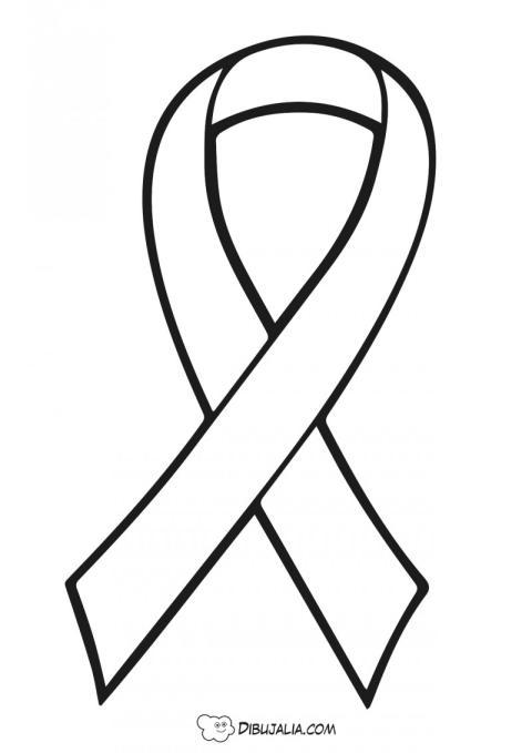 Lazo solidario colorear eventos