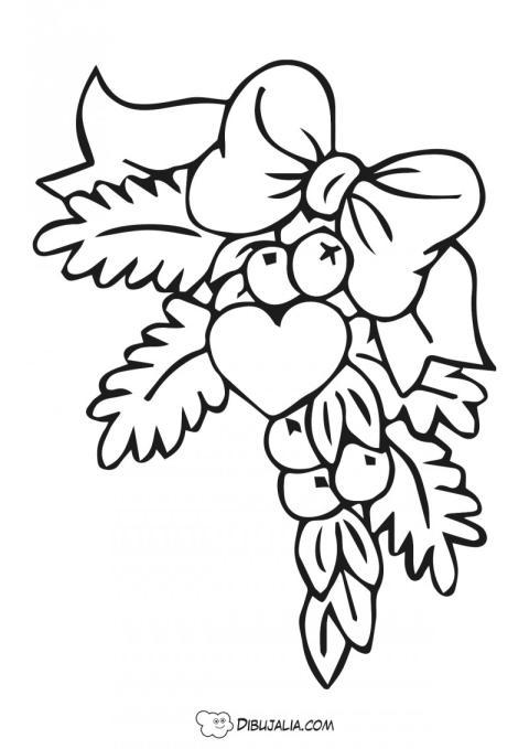 Lazo decorar en navidad