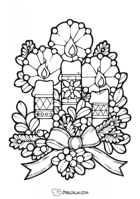 Velas decorativas elegantes