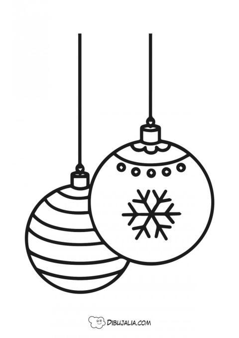Bolas de estrella navidad