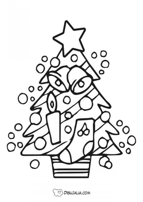 Árbol de Navidad estrella