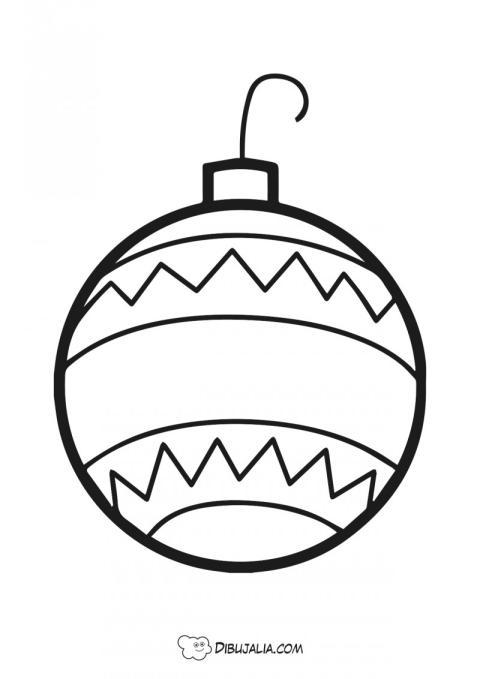 Bola de navidad patrones
