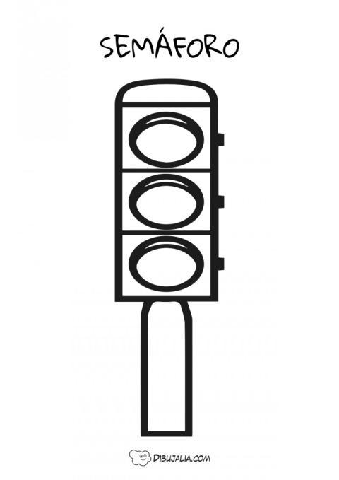 Semáforo poste
