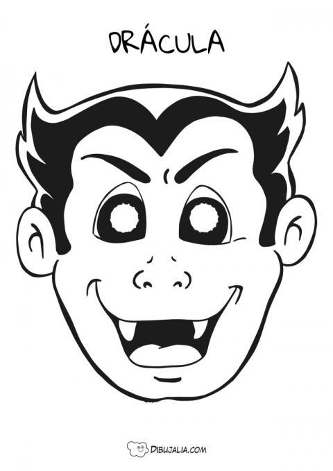 Máscara vampiro Drácula
