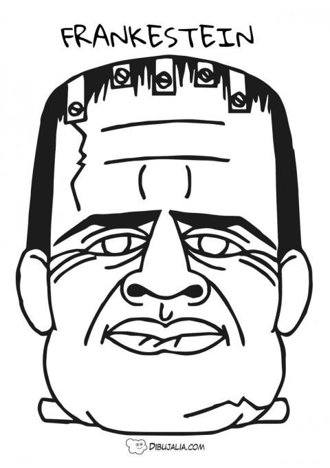 Frankestein máscara