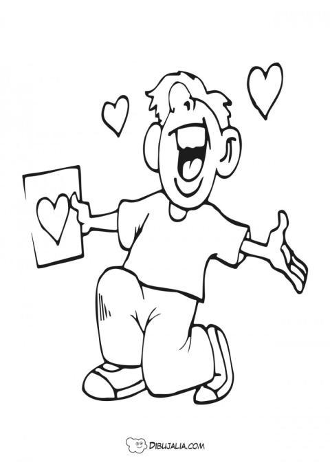 Alegria por una carta