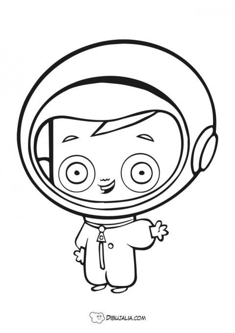 Disfraz de astronauta