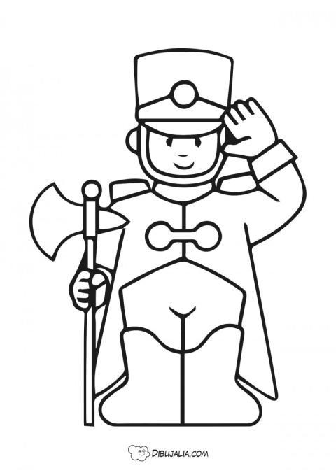 Disfraz de soldado de plomo