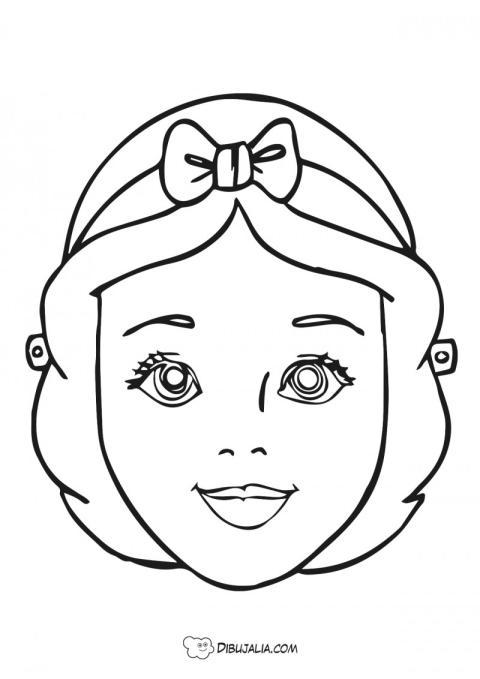 Máscara de Blancanieves