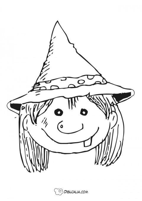 Máscara de troll joven