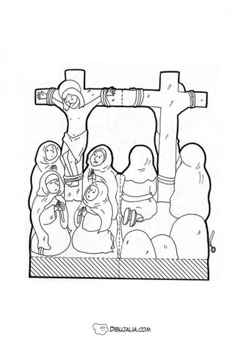 Recortable crucifixión