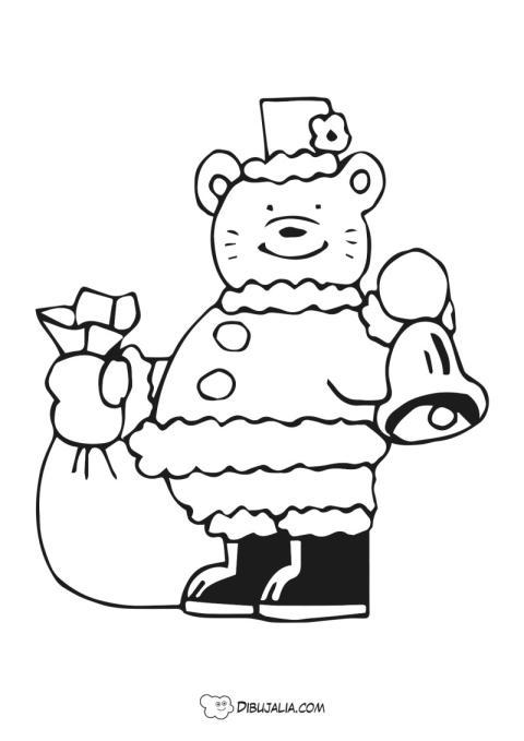 Osito Papa Noel