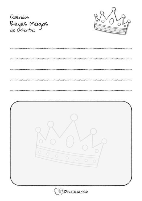 Carta Reyes Magos Corona