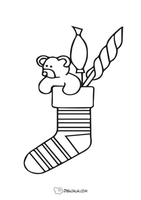 Calcetin de navidad regalos