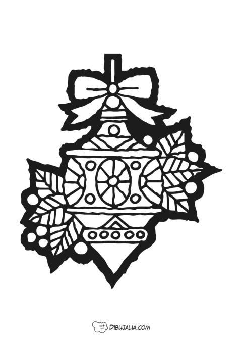 Bola de navidad superadornada