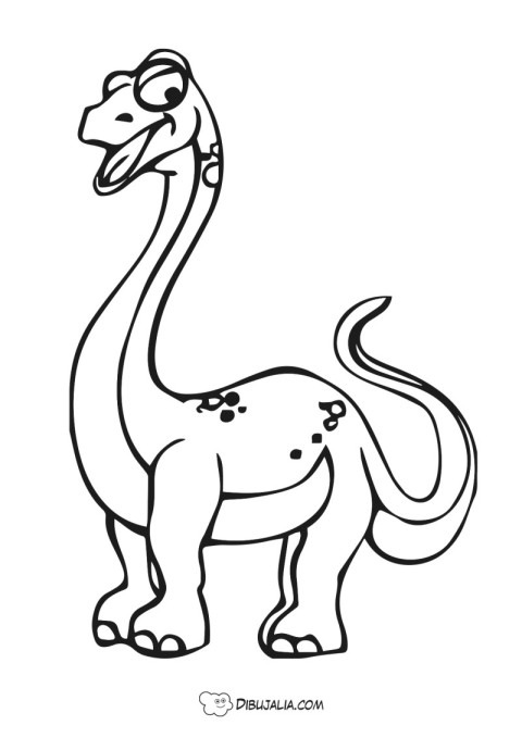 Dinosaurio brontosaurio