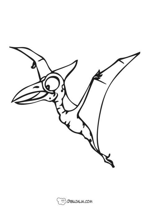 Dinosaurio Pterodactilo gigante