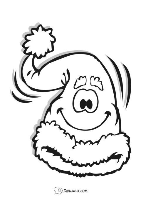 Gorro de navidad divertido