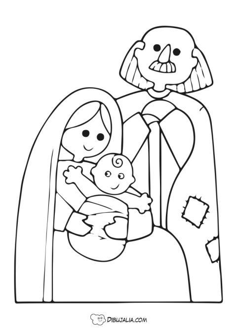 Nin?o Jesús y Virgen maria maria