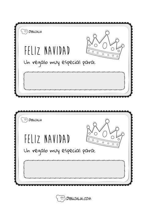 Tarjetas para regalos x2