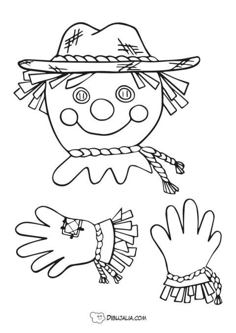 Espantapájaros de carnaval