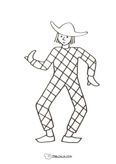 Arlequin de carnaval