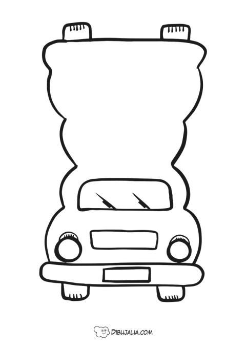 Plantilla de Coche para Papá