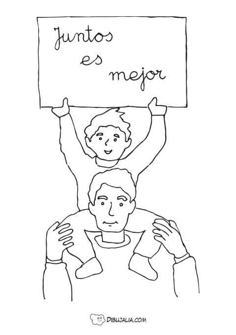 Papá juntos es mejor