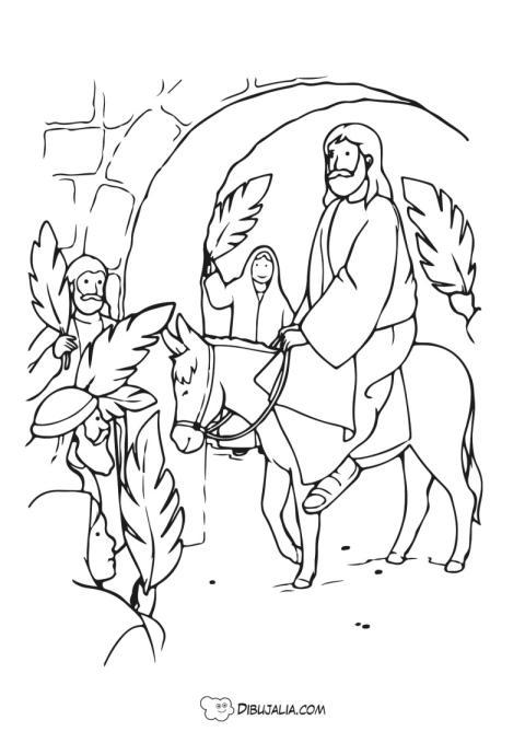 Entrada de Jesús en Jerusalen