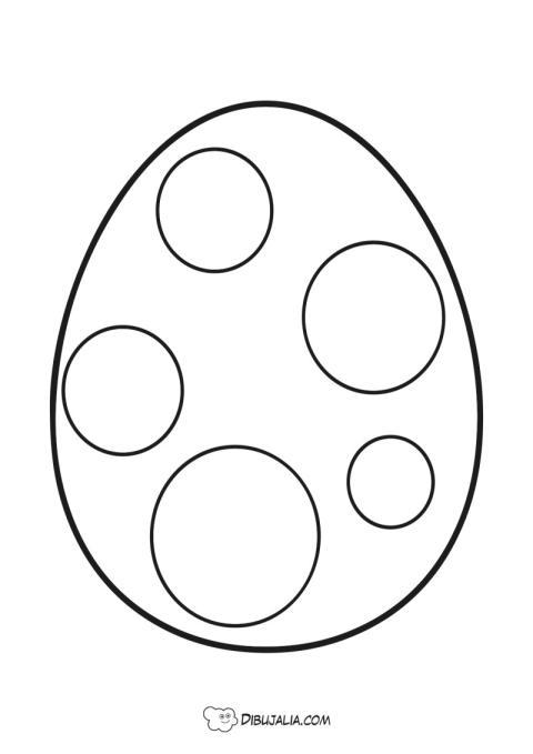 Easter Egg con grandes circulos