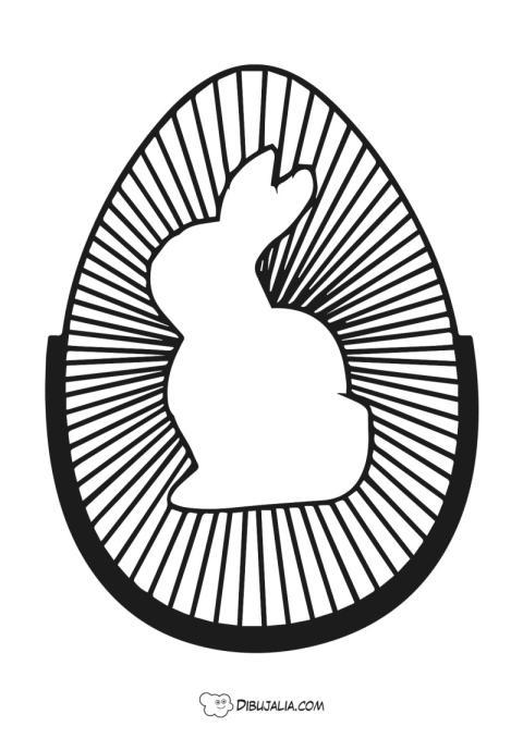 Easter Egg de un conejo