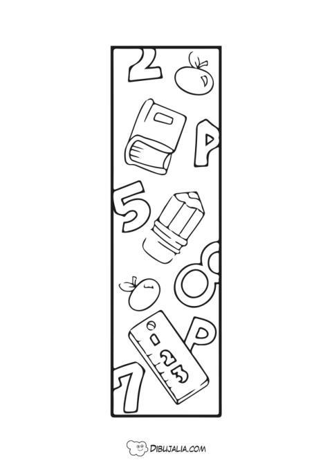 Marcapáginas del Colegio