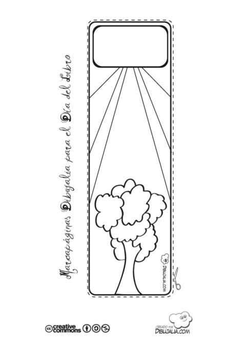Marcapáginas de los Bosques