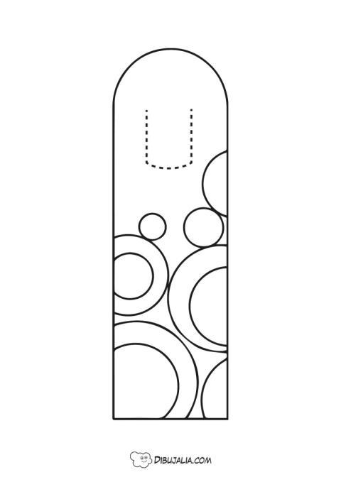 Marcapáginas de Burbujas