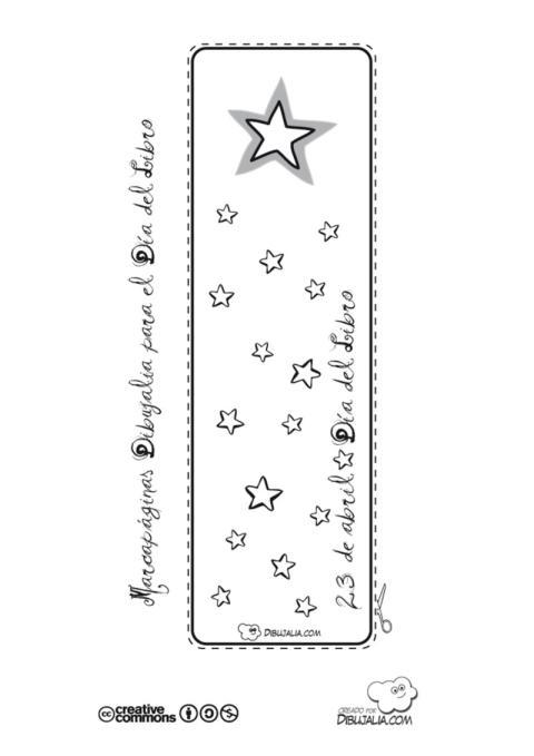 Marcapaginas de las Estrellas