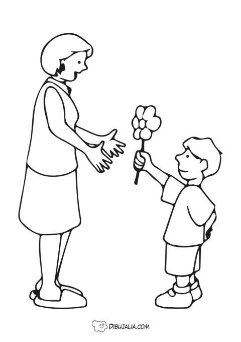 Una Flor para mi Mamá