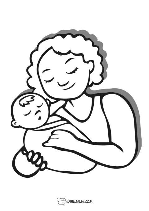 Amor de madre por su bebé