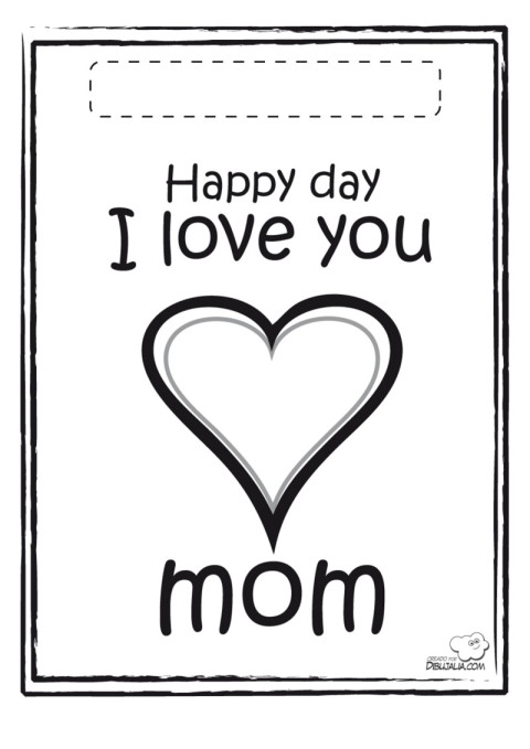 Poster Love Mom