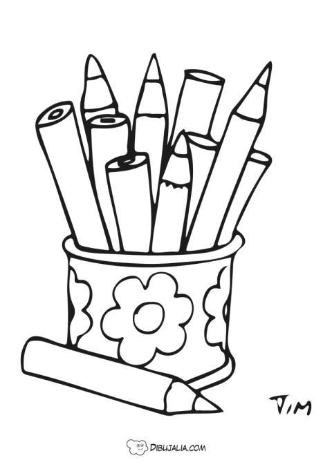 Bote de lápices