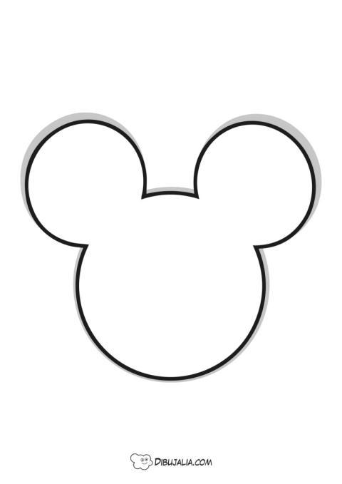 Plantilla Mickey