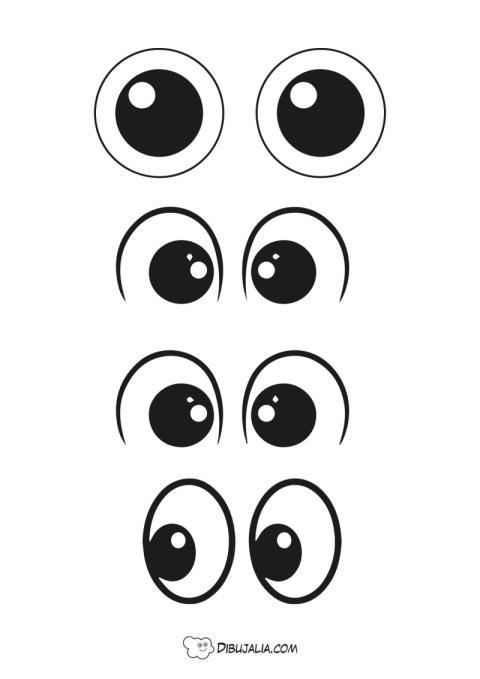 Plantilla de ojos
