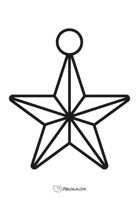 Estrella adorno
