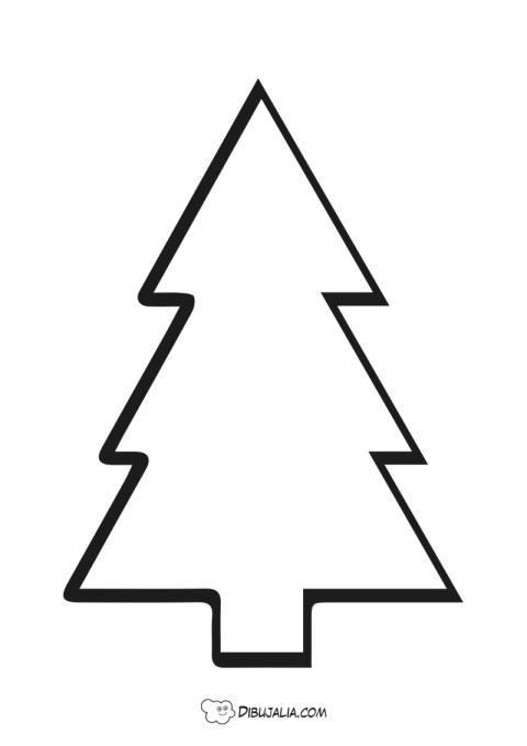 Plantilla de Árbol de Navidad