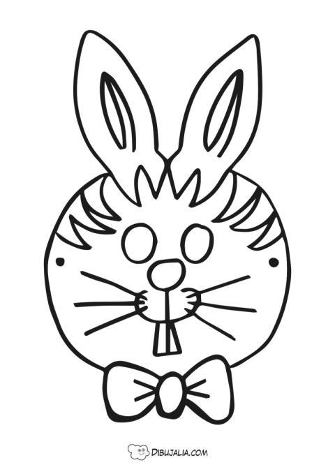 Mascara de conejo