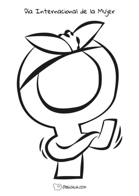 Simbolo empoderamiento de la Mujer